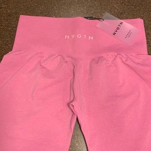 NVGTN NWT Light Pink Seamless Leggings Size M
